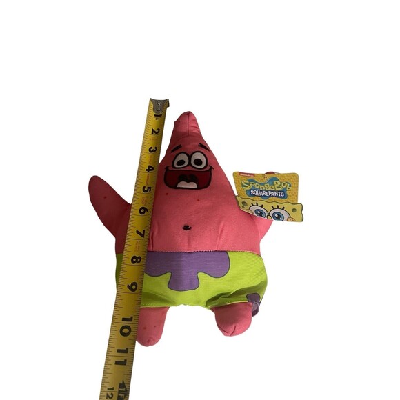 SpongeBob SquarePants Patrick Star 10" Stuffed Animal Plush Toy With Tag - Picture 12 of 13
